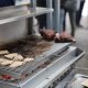 Grill mit Brotscheiben auf dem Klaudehof beim Gourmetfestival Hochpustertal 2018